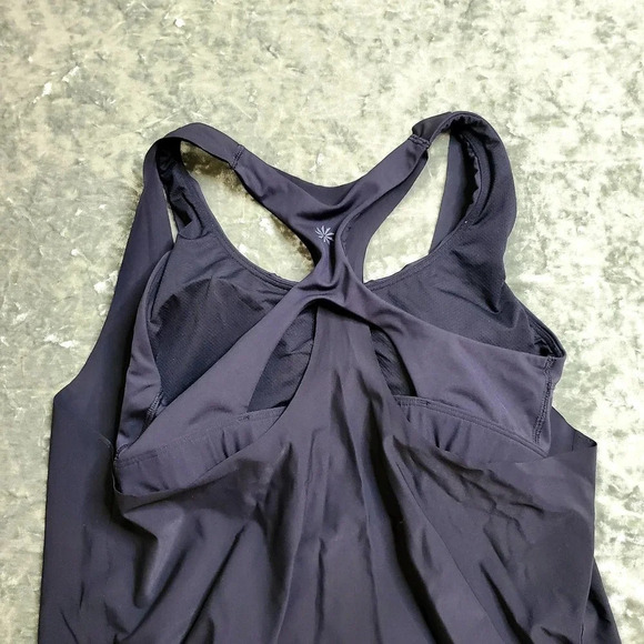 Athleta 2-in-1 Black Support Tank Top - Picture 2 of 4